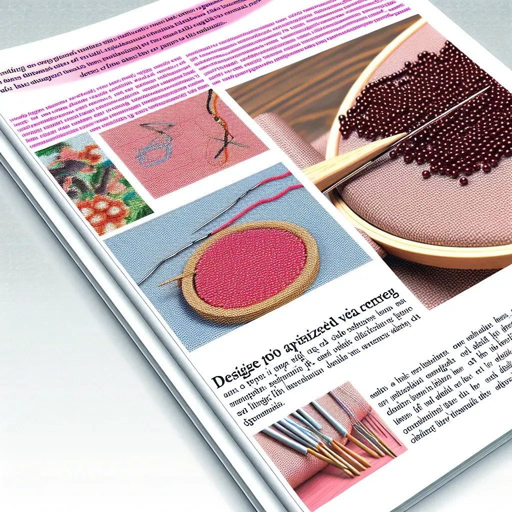 Вишивка бісером: Секрети ідеальних рядків вдома