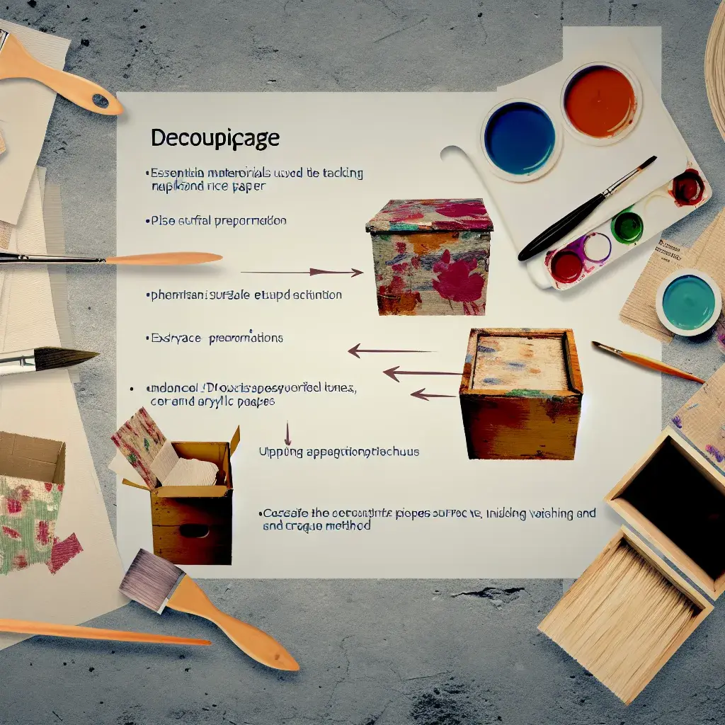 Декупаж без зморшок: головні секрети майстрів