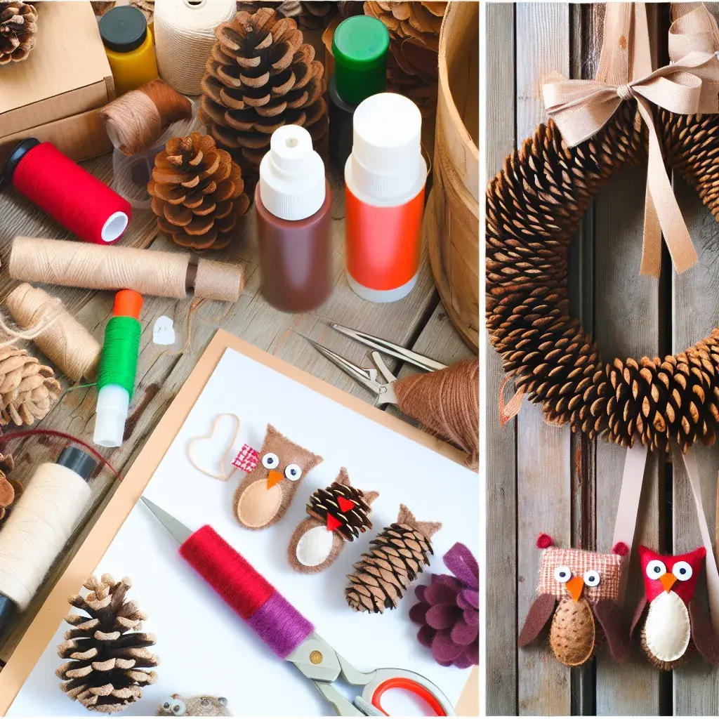 Дивовижна поробка з шишок: секрети майстра