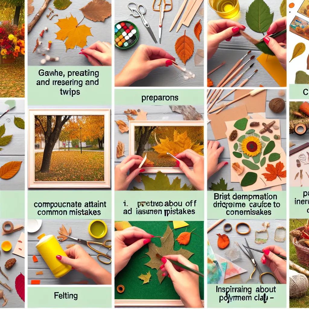 Колекція осінніх картин та предметів декору, зроблених своїми руками