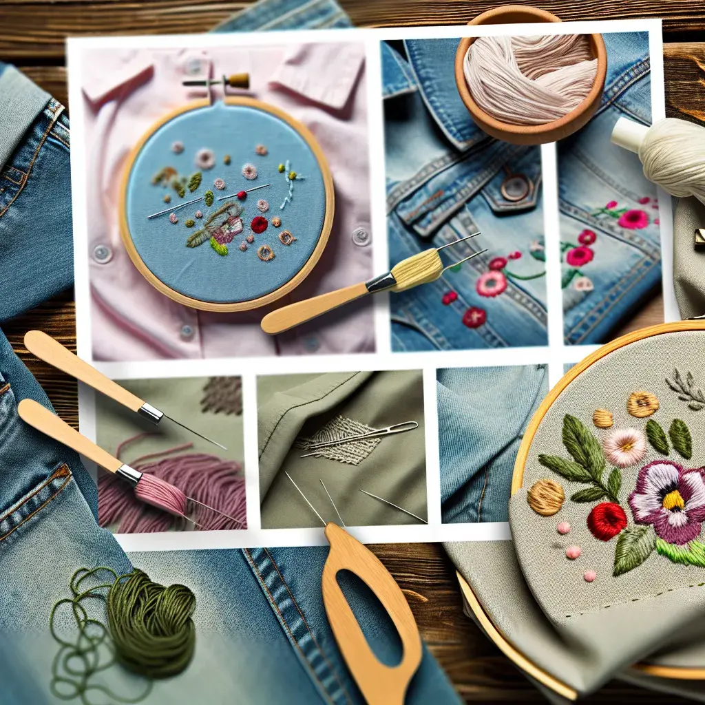 Модна вишивка: як перетворити старий одяг