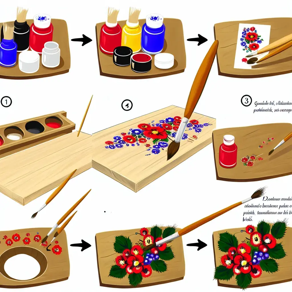 Створюй петриківські розписи малюнки легко!