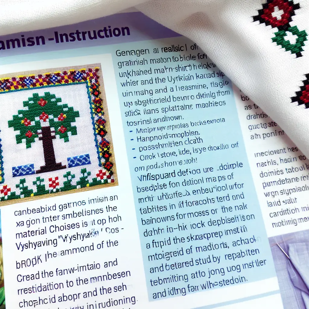 Схеми вишиванок: як створити шедевр безкоштовно