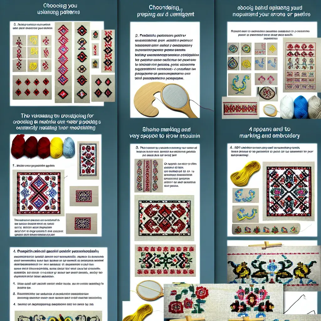 Таємниці схеми вишивки хрестиком вишиванки