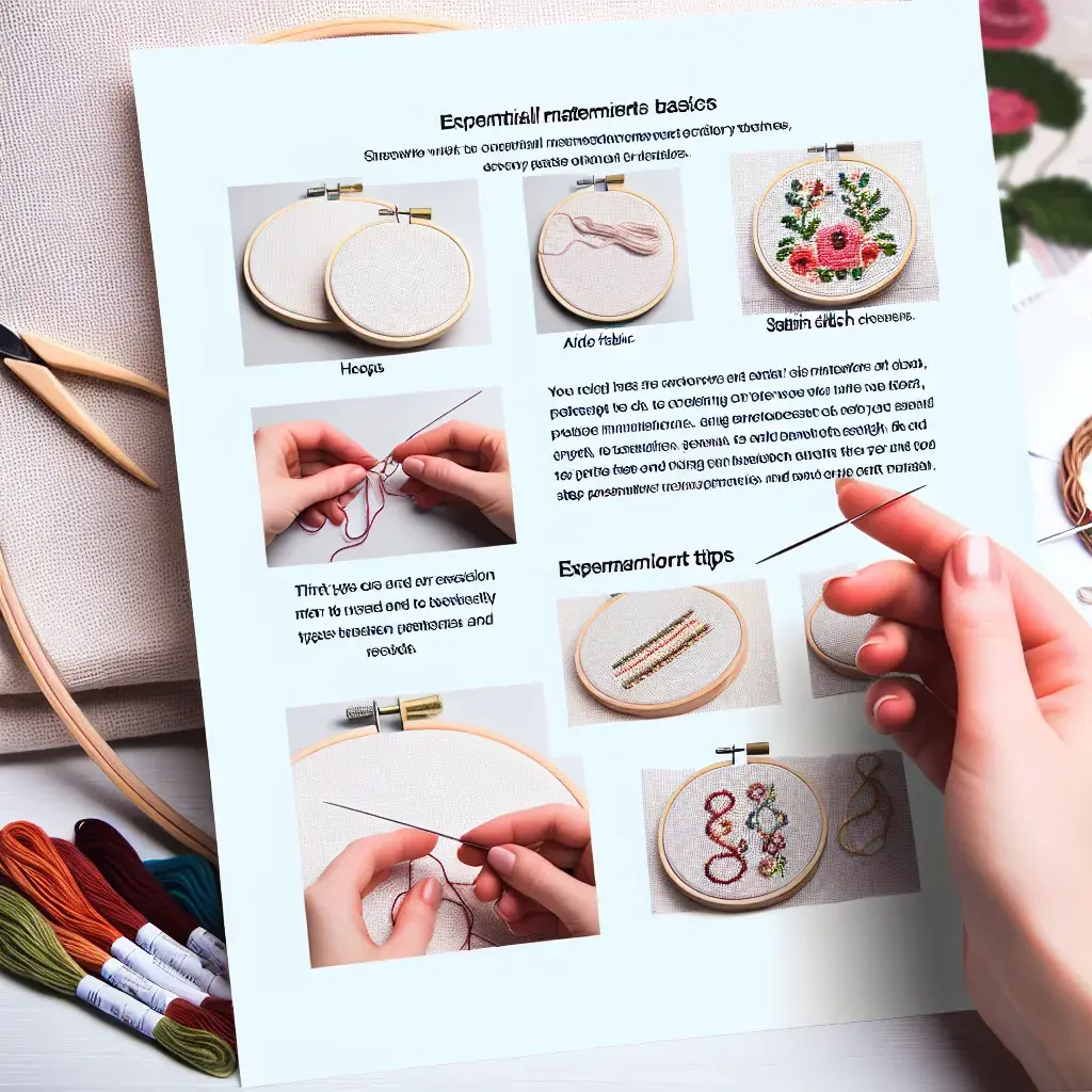 Техніка вишивання: секрети ідеальних стібків