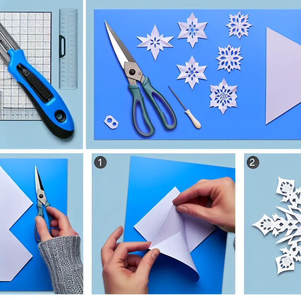 Ідеальні витинанки сніжинки: секрети майстра